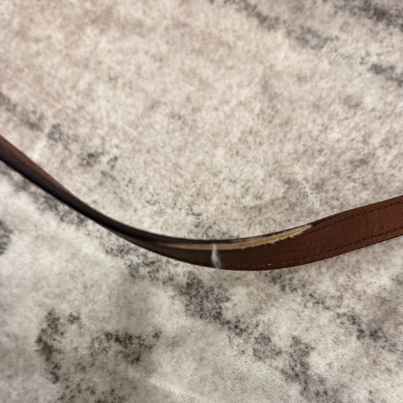 Fossil Brown Leather Handbag satchel - Picture 4 of 6